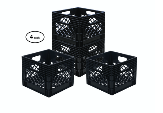 Organize-it Milk crate 4pk